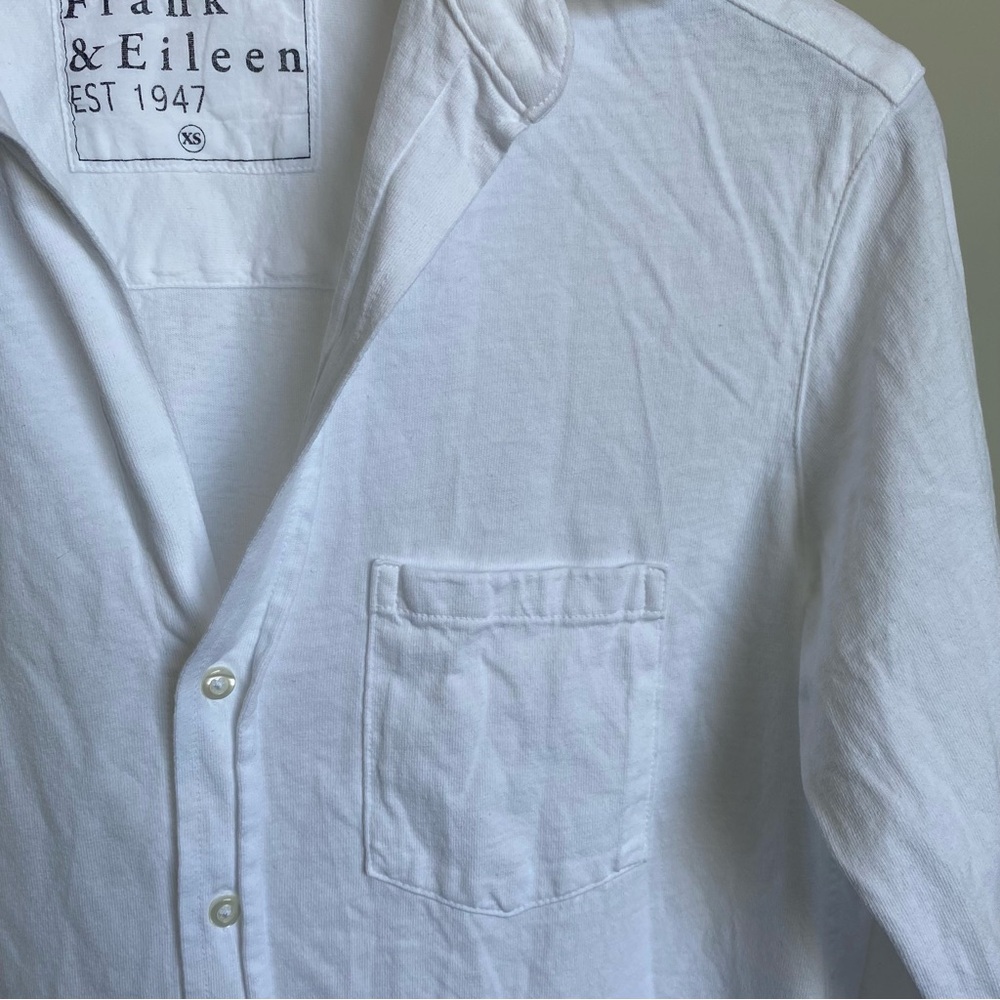 Frank & Eileen White Long Sleeve Mary Dress - Picture 2 of 8